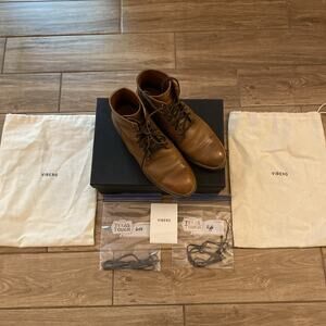 Viberg 2030 Service Boot Size 10.5 E HRWN Bourbon Horsebutt Leather